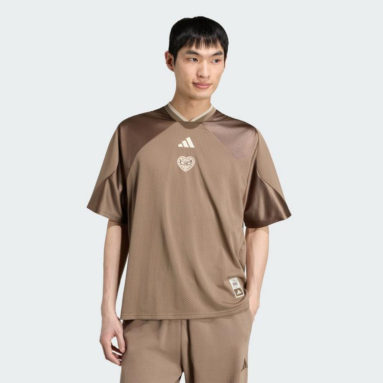 adidas adidas adidas MARVEL SPIDER-MAN Mesh Shirt T-Shirt Herren - Khaki Six - 0 | SportScheck