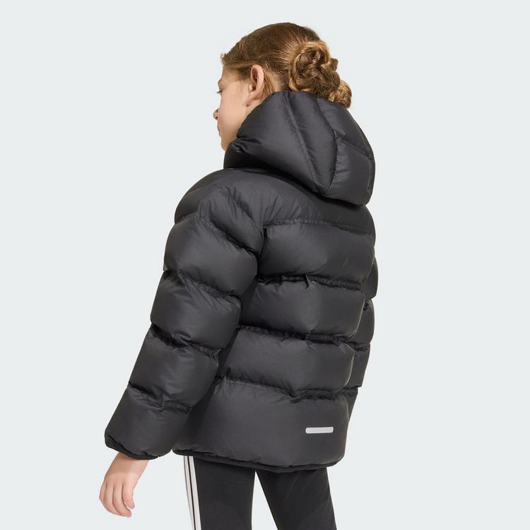 adidas adidas JACKE, KUNSTDAUNEN Trainingsjacke Kinder - Black / Reflective Silver - 1 | SportScheck