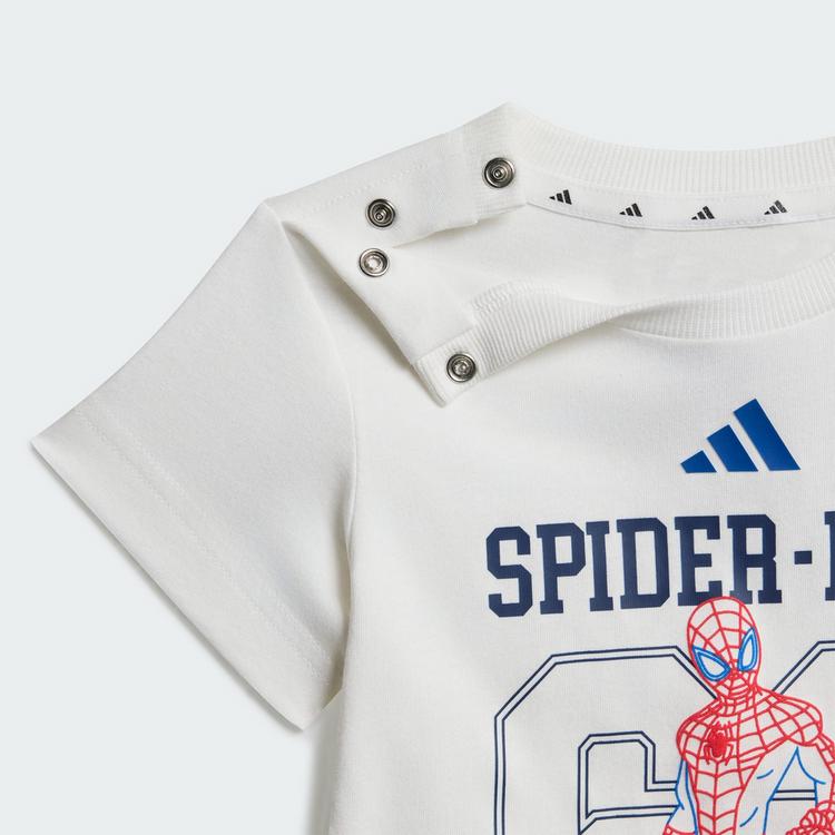 adidas adidas ADIDAS MARVEL SPIDER-MAN SET, T-SHIRT Trainingsanzug Kinder - White / Royal Blue - 0 | SportScheck