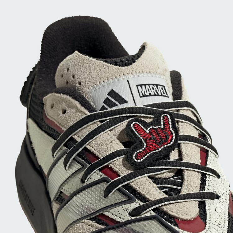 adidas adidas ADIDAS MARVEL SPIDER-MAN LIGHTBLAZE Sneaker Herren - Core Black / Off White / Team Victory Red - 6 | SportScheck