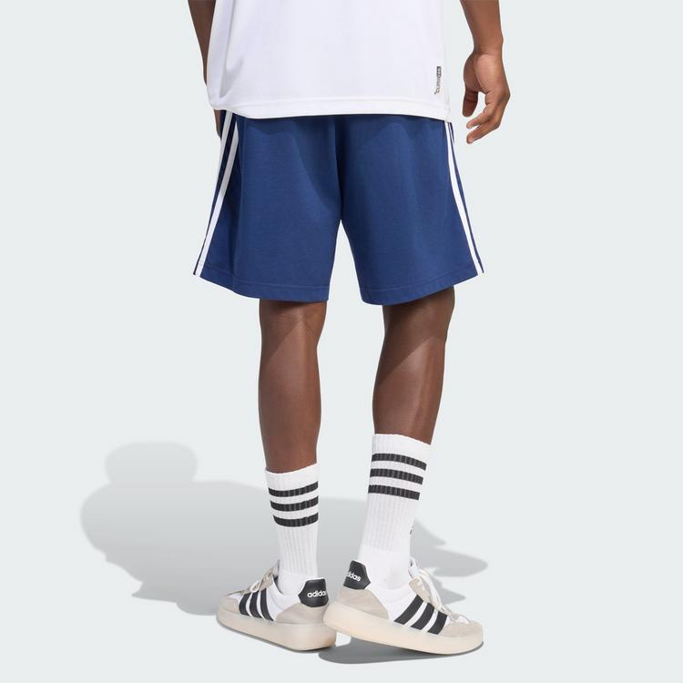 adidas adidas Essentials 3-Streifen Single Jersey Shorts Herren - Team Navy Blue 2 / White - 1 | SportScheck