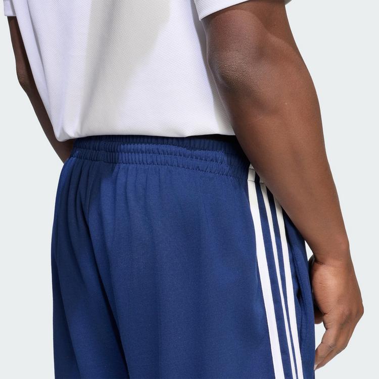 adidas adidas Essentials 3-Streifen Single Jersey Shorts Herren - Team Navy Blue 2 / White - 1 | SportScheck