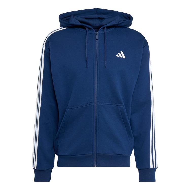 adidas adidas Essentials 3-Streifen French Terry Hoodie Herren - Team Navy Blue 2 / White - 0 | SportScheck