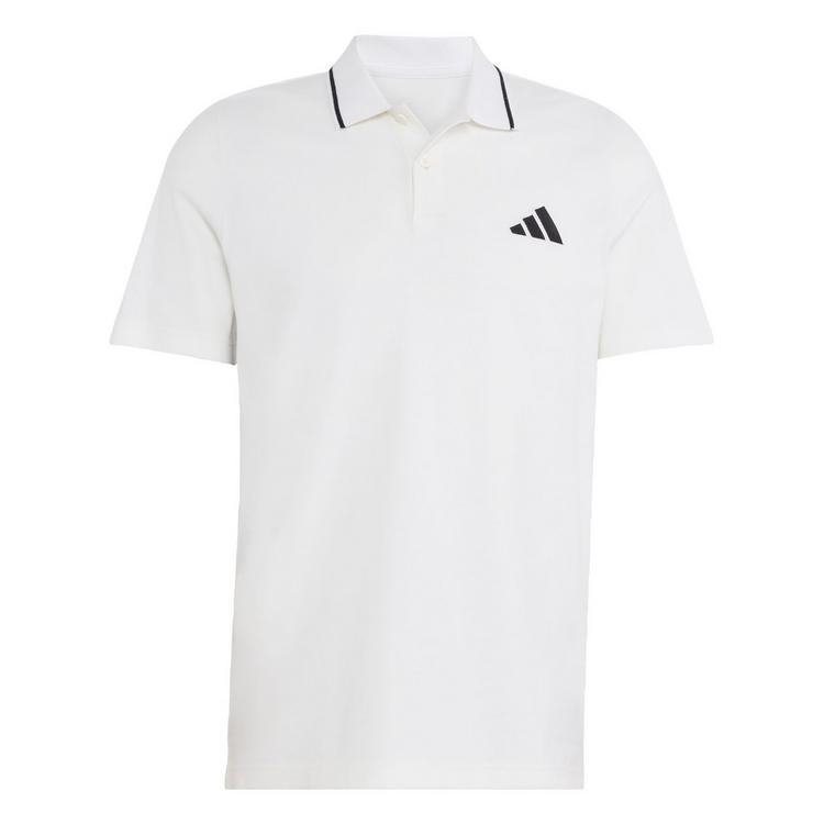 adidas adidas Essentials 3-Streifen Pikee-Poloshirt T-Shirt Herren - White / Black - 0 | SportScheck