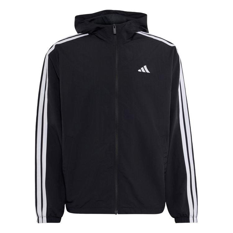 adidas adidas Essentials 3-Streifen Woven Windbreaker Windbreaker Herren - Black / White - 0 | SportScheck