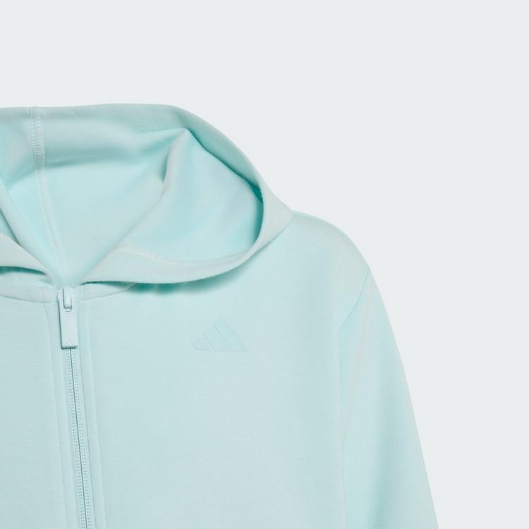 adidas adidas ADIDAS KAPUZENJACKE, DURCHGEHENDER Hoodie Kinder - Halo Mint - 3 | SportScheck