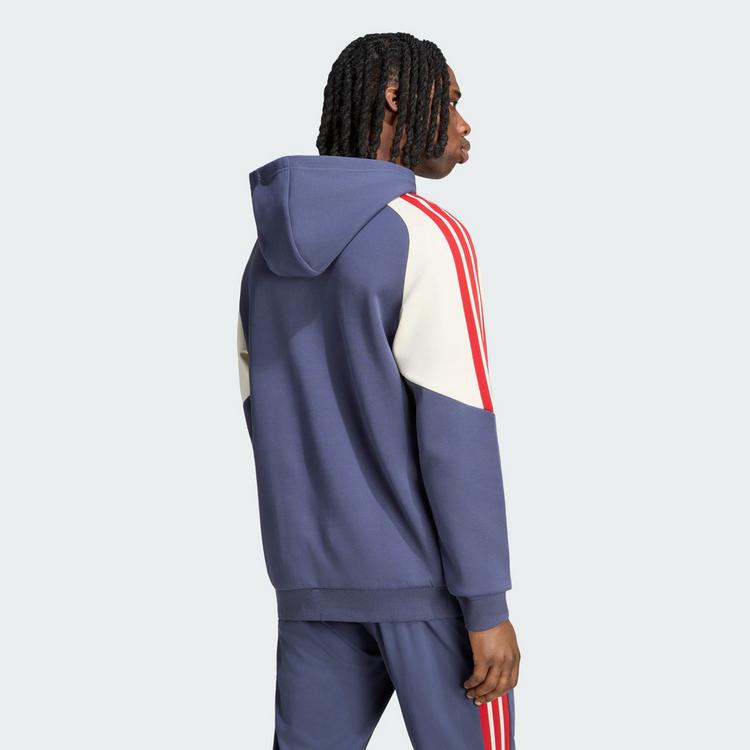 adidas adidas Frankreich Rugby Kapuzenjacke Hoodie Herren - Shadow Navy - 1 | SportScheck