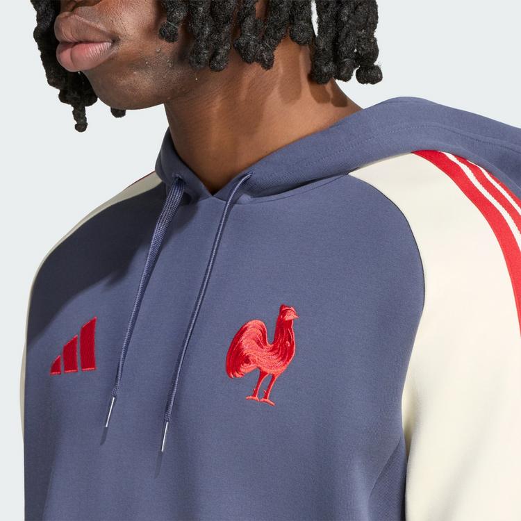 adidas adidas Frankreich Rugby Kapuzenjacke Hoodie Herren - Shadow Navy - 0 | SportScheck