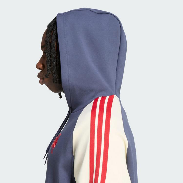 adidas adidas Frankreich Rugby Kapuzenjacke Hoodie Herren - Shadow Navy - 1 | SportScheck