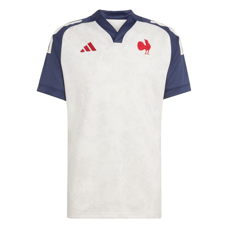 adidas adidas Frankreich Rugby Trainingstrikot Funktionsshirt Herren - Cream White / Shadow Navy - 0 | SportScheck