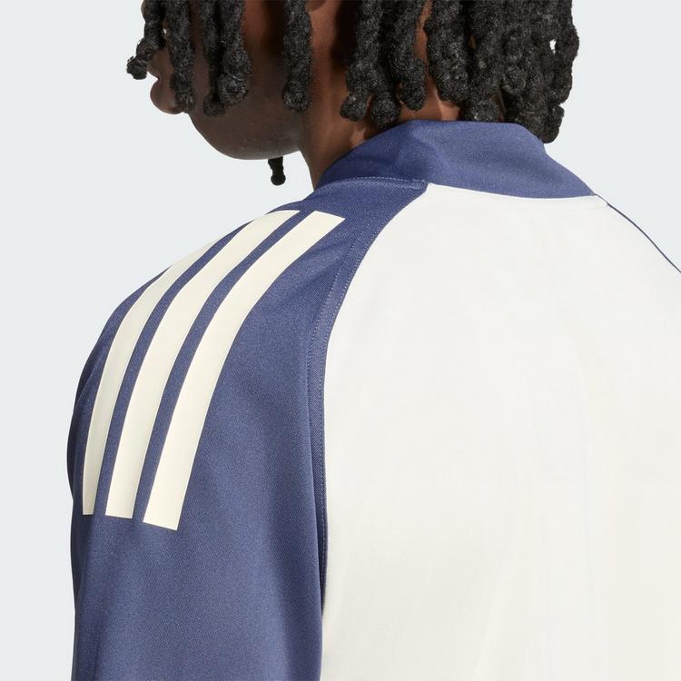 adidas adidas Frankreich Rugby Trainingstrikot Funktionsshirt Herren - Cream White / Shadow Navy - 2 | SportScheck