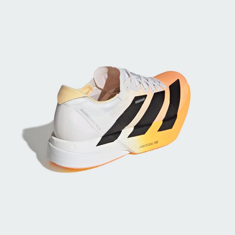 adidas adidas ADIZERO ADIOS PRO 4 LAUFSCHUH Laufschuhe Herren - Lucid Tangerine / Core Black / Crystal White - 4 | SportScheck