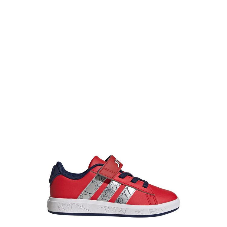 adidas adidas ADIDAS MARVEL SPIDER-MAN GRAND COURT Sneaker Kinder - Pure Ruby / Silver Metallic / Dark Blue - 0 | SportScheck