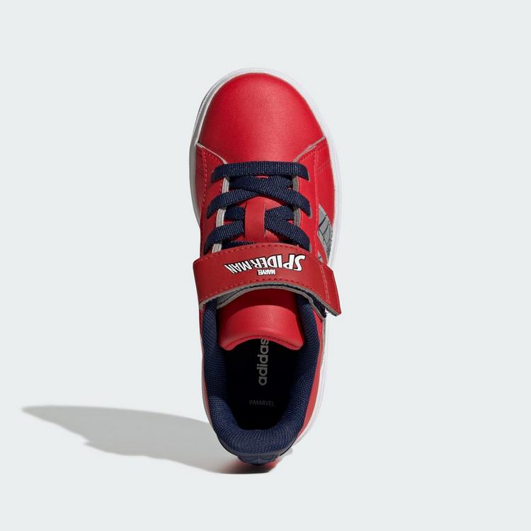 adidas adidas ADIDAS MARVEL SPIDER-MAN GRAND COURT Sneaker Kinder - Pure Ruby / Silver Metallic / Dark Blue - 1 | SportScheck