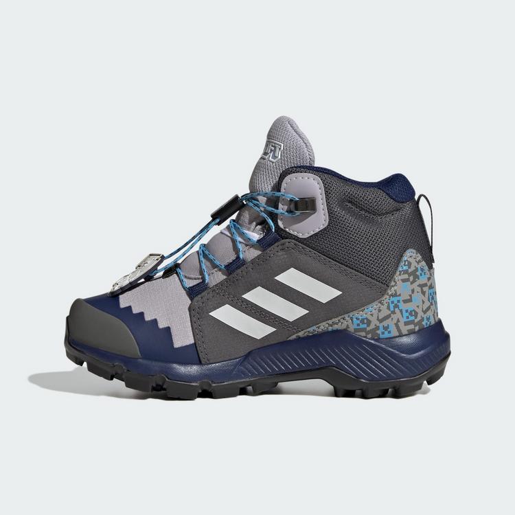 adidas adidas adidas Minecraft Terrex Mid GORE-TEX Wanderschuhe Kinder - Glory Grey / Grey One / Grey Five - 5 | SportScheck