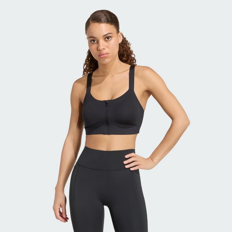 adidas adidas Optim&eacute; Sport-BH, starker Halt, BH Damen - Black - 0 | SportScheck