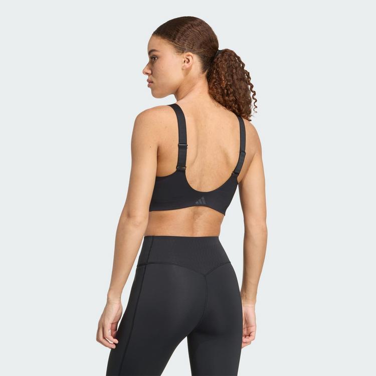 adidas adidas Optim&eacute; Sport-BH, starker Halt, BH Damen - Black - 1 | SportScheck