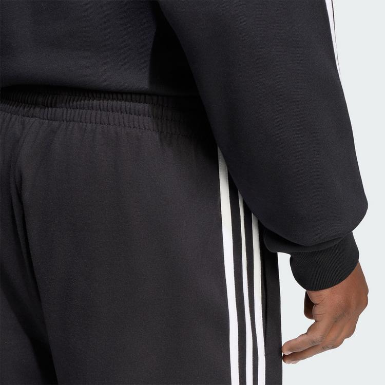 adidas adidas Essentials 3-Streifen Single Jersey Shorts Herren - Black / White - 1 | SportScheck