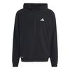 adidas TECH APPAREL TRAININGSJACKE, Trainingsjacke Herren - Black / Halo Silver