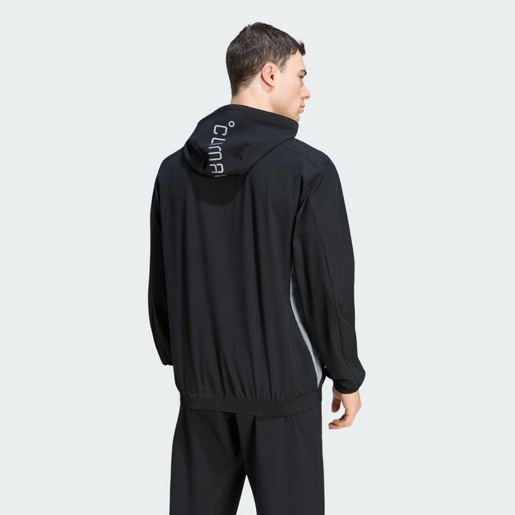 adidas adidas TECH APPAREL TRAININGSJACKE, Trainingsjacke Herren - Black / Halo Silver - 1 | SportScheck