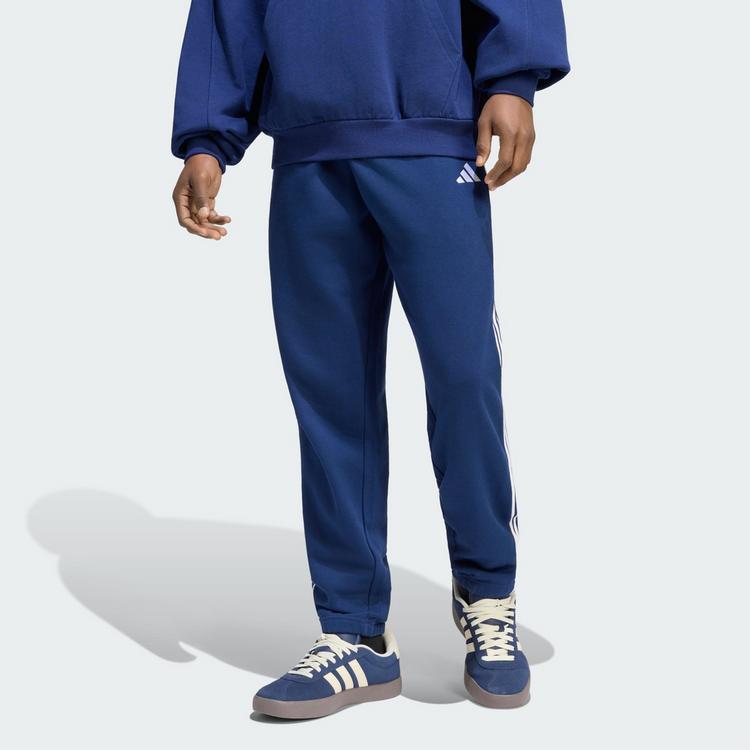 adidas adidas Essentials 3-Streifen Hose, French Sweathose Herren - Team Navy Blue 2 / White - 0 | SportScheck