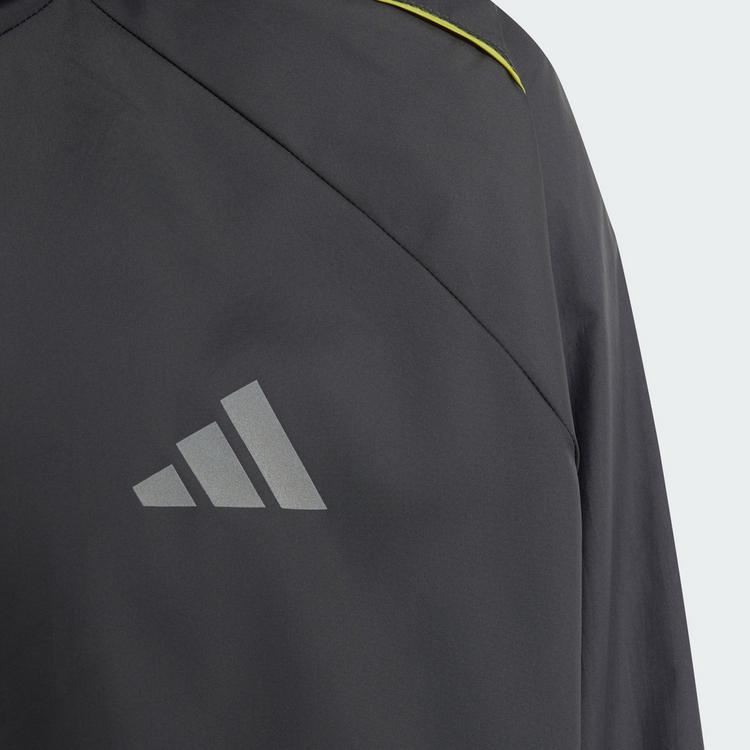 adidas adidas WINDJACKE Windbreaker Kinder - Grey Five / Pure Lemon - 3 | SportScheck