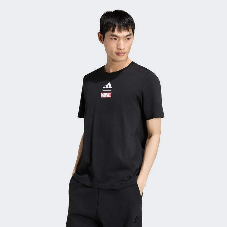 adidas adidas adidas MARVEL SPIDER-MAN Graphic T-Shirt T-Shirt Herren - Black - 0 | SportScheck