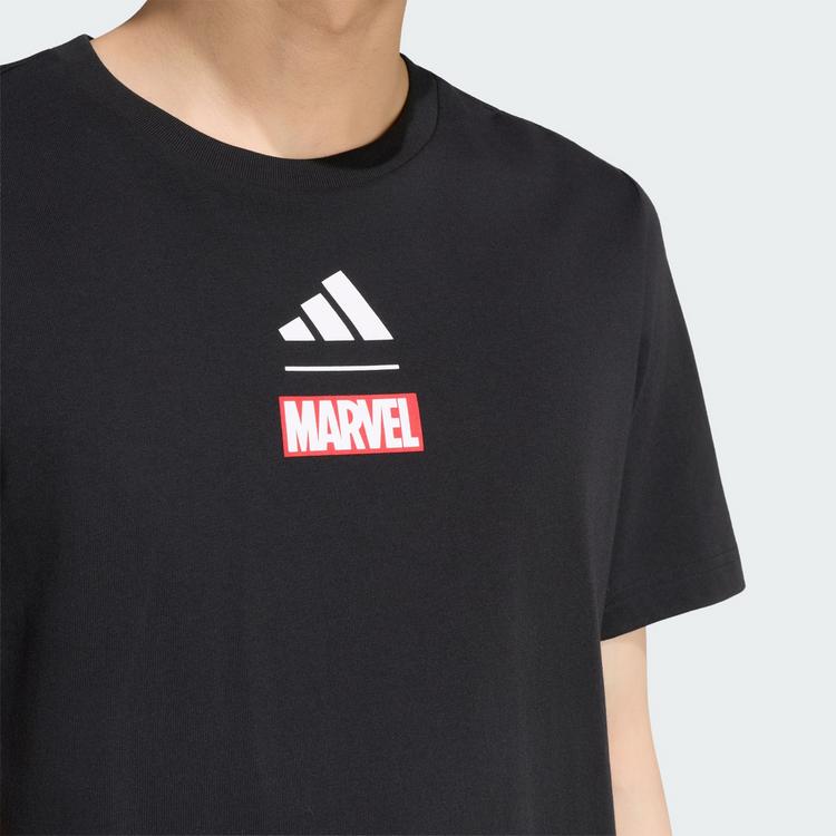 adidas adidas adidas MARVEL SPIDER-MAN Graphic T-Shirt T-Shirt Herren - Black - 0 | SportScheck