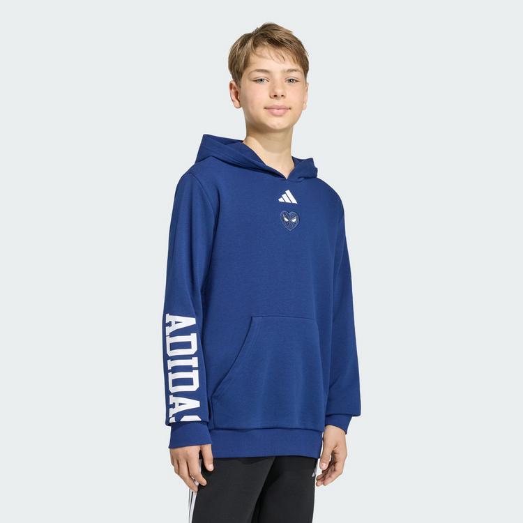 adidas adidas ADIDAS MARVEL SPIDER-MAN SWEATSHIRT, Hoodie Kinder - Dark Blue / White - 0 | SportScheck