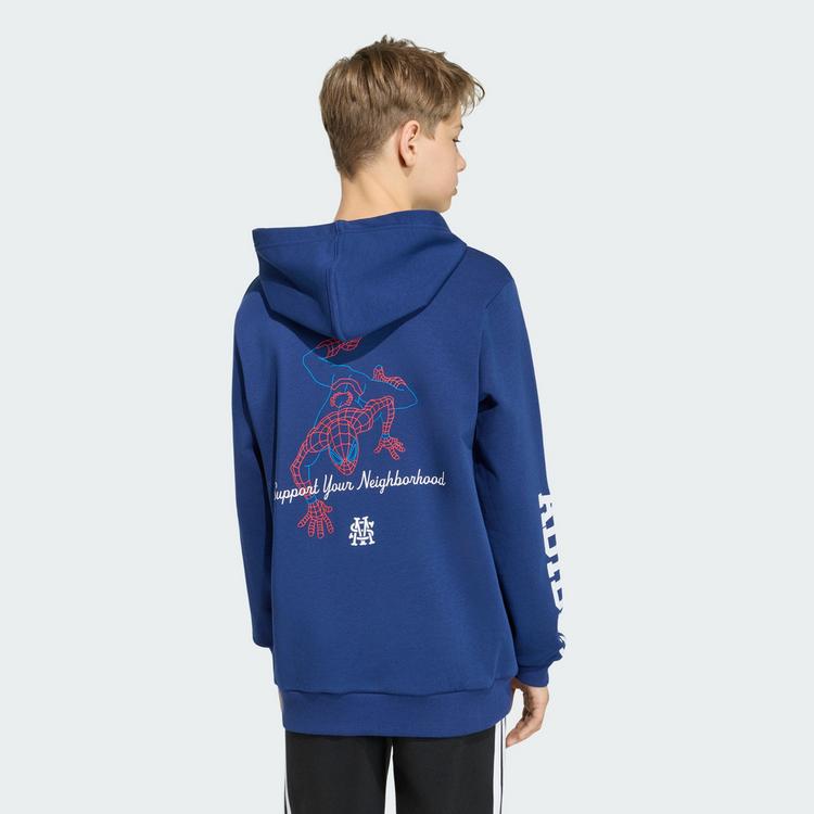 adidas adidas ADIDAS MARVEL SPIDER-MAN SWEATSHIRT, Hoodie Kinder - Dark Blue / White - 1 | SportScheck