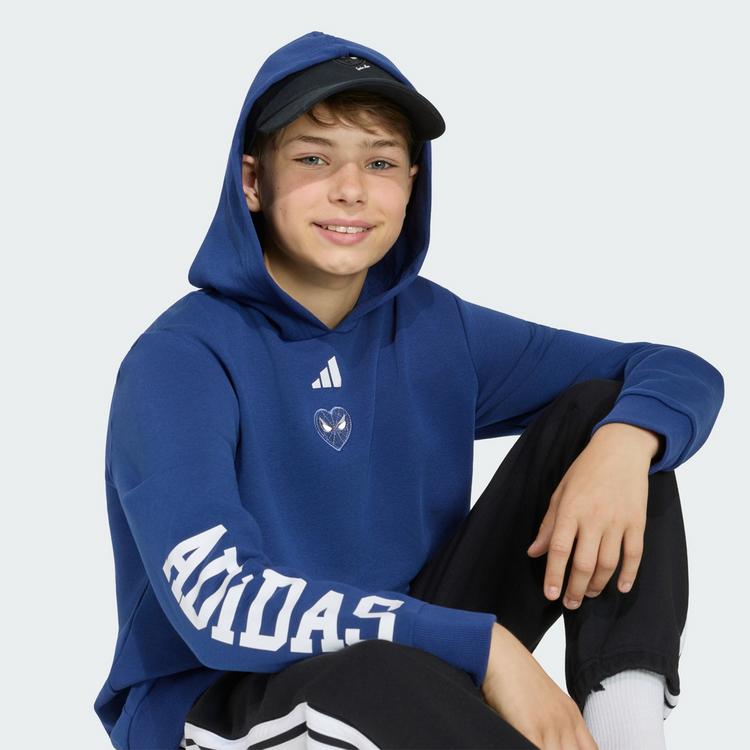 adidas adidas ADIDAS MARVEL SPIDER-MAN SWEATSHIRT, Hoodie Kinder - Dark Blue / White - 0 | SportScheck