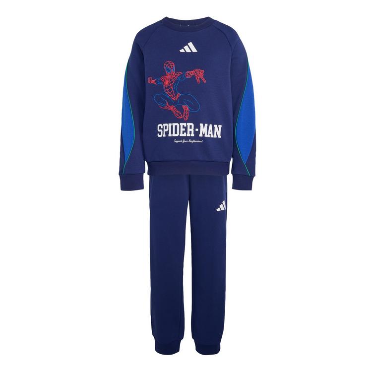 adidas adidas ADIDAS MARVEL SPIDER-MAN JOGGINGANZUG Trainingsanzug Kinder - Dark Blue / White / Royal Blue - 0 | SportScheck