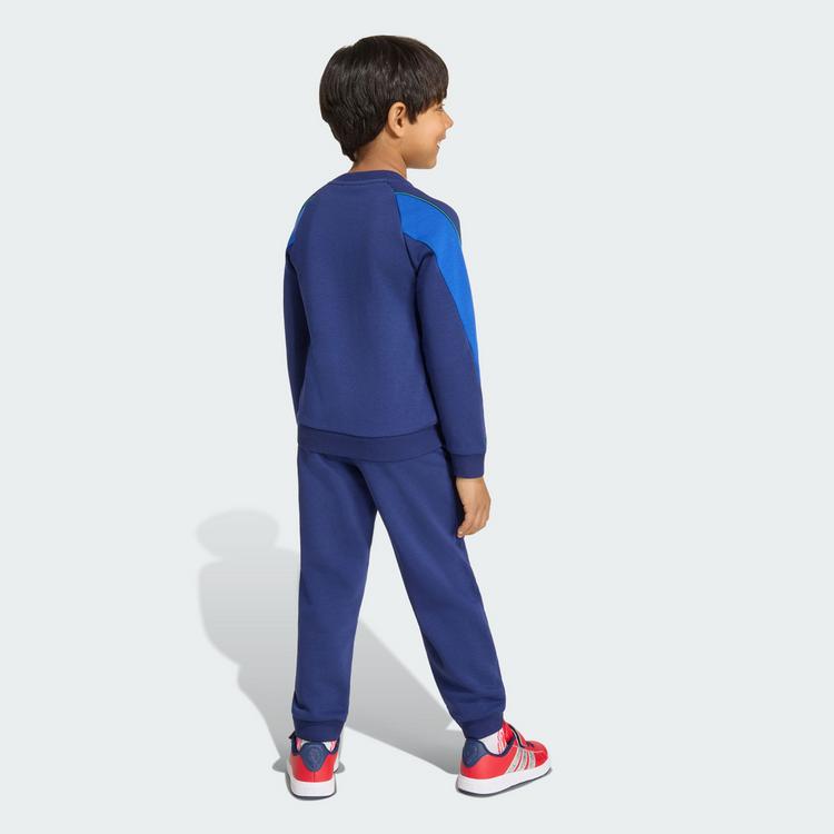 adidas adidas ADIDAS MARVEL SPIDER-MAN JOGGINGANZUG Trainingsanzug Kinder - Dark Blue / White / Royal Blue - 1 | SportScheck