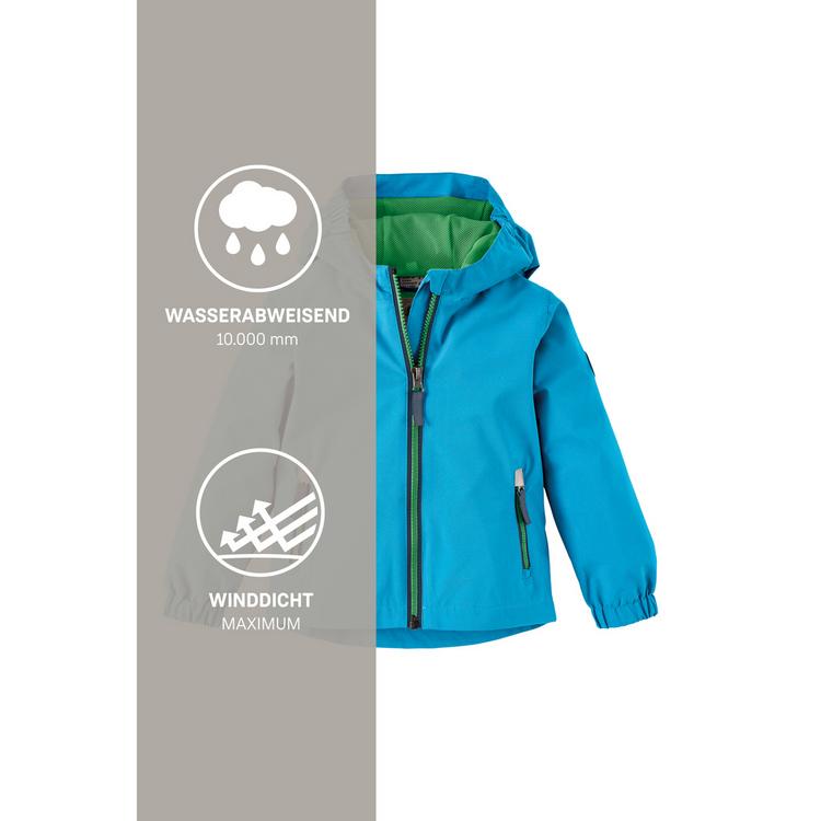 first instinct by killtec first instinct by killtec FIOS 10 Softshelljacke Kinder - Azurblau282 - 8 | SportScheck