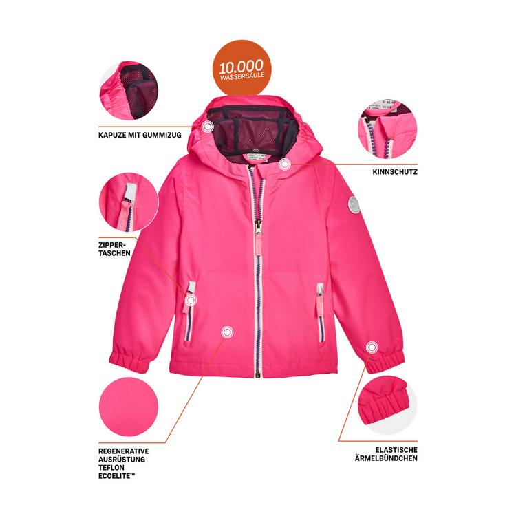 first instinct by killtec first instinct by killtec FIOS 10 Softshelljacke Kinder - Pink4710 - 8 | SportScheck