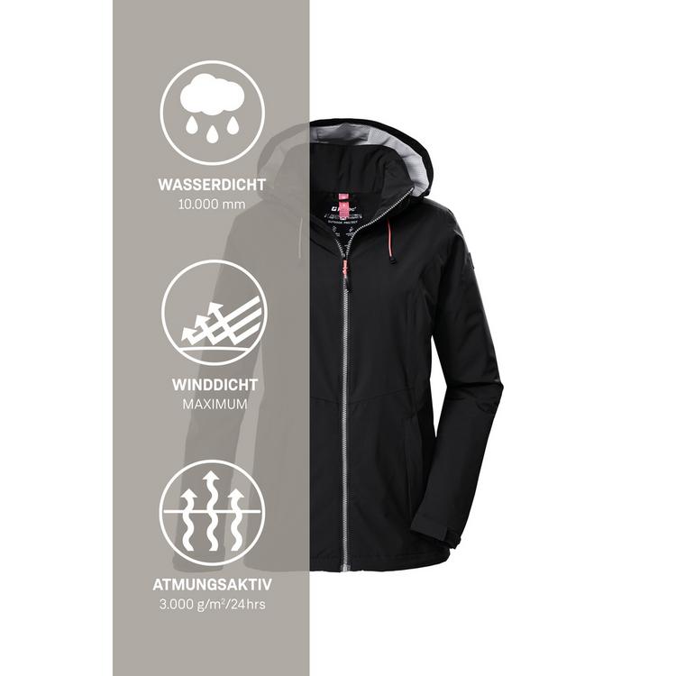 KILLTEC KILLTEC OOKS 1 Softshelljacke Damen - Schwarz0110 - 9 | SportScheck