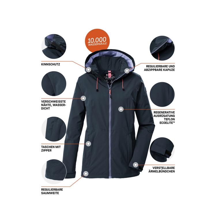 KILLTEC KILLTEC OOKS 1 Softshelljacke Damen - Blau3023 - 8 | SportScheck