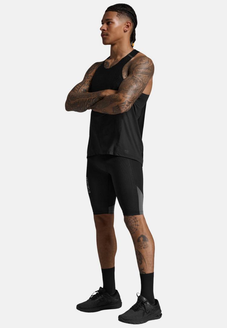 2XU 2XU Light Speed Tech Singlet Funktionsshirt Herren - black-black reflective - 3 | SportScheck