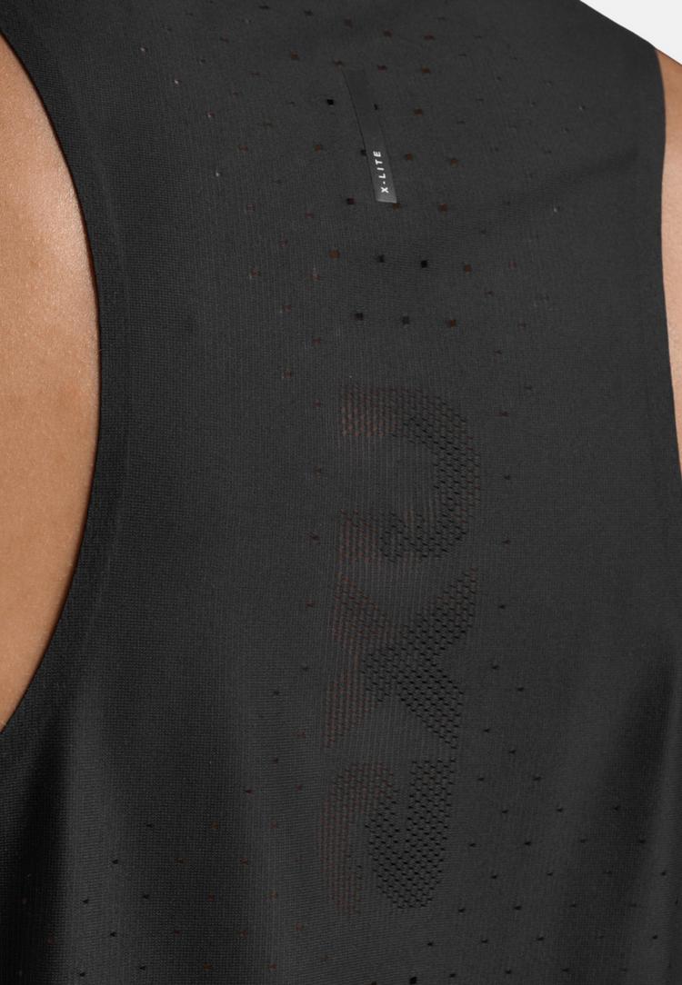 2XU 2XU Light Speed Tech Singlet Funktionsshirt Herren - black-black reflective - 6 | SportScheck