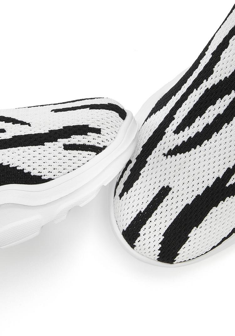 FRENCH CONNECTION FRENCH CONNECTION Sneaker Sneaker Damen - schwarz -wei&szlig; - 0 | SportScheck