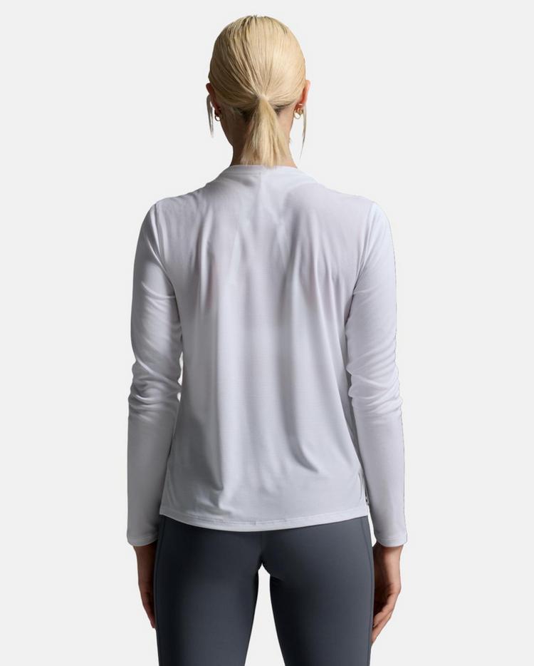 2XU 2XU Ignition Aero Mesh Long Sleeve Funktionsshirt Damen - white-silver reflective - 1 | SportScheck