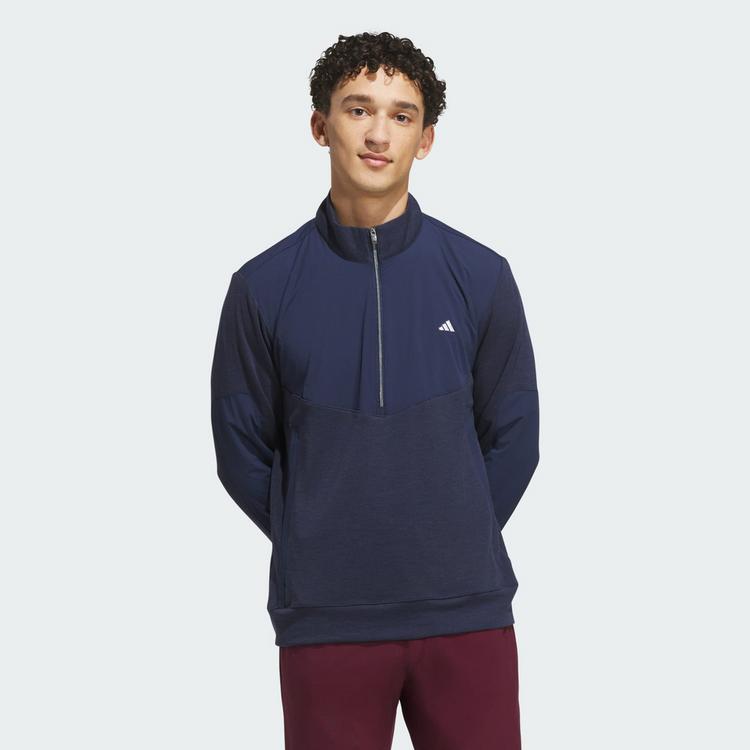 adidas adidas ULTIMATE365+ COURSE CONTROL HYBRID Funktionssweatshirt Herren - Collegiate Navy - 0 | SportScheck