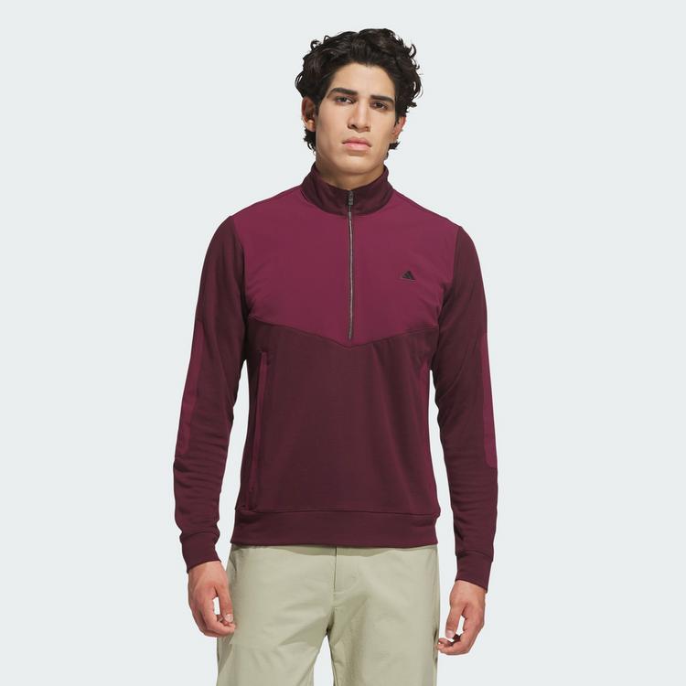 adidas adidas ULTIMATE365+ COURSE CONTROL HYBRID Funktionssweatshirt Herren - Maroon - 0 | SportScheck