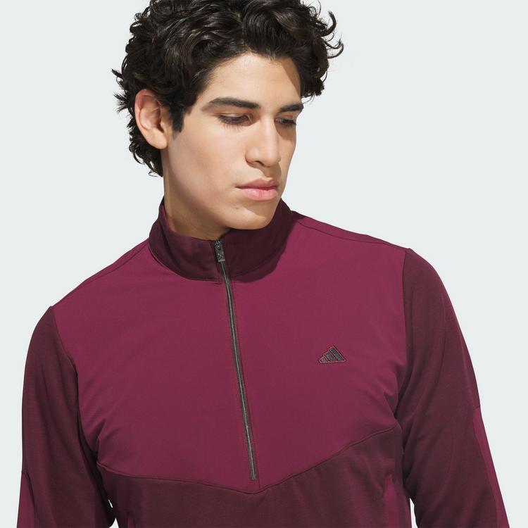 adidas adidas ULTIMATE365+ COURSE CONTROL HYBRID Funktionssweatshirt Herren - Maroon - 0 | SportScheck