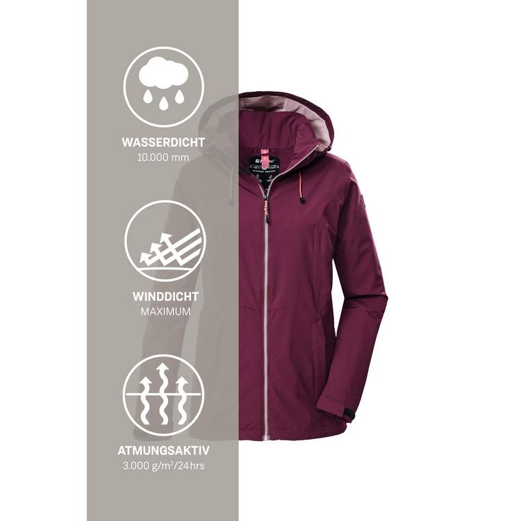KILLTEC KILLTEC OOKS 1 Softshelljacke Damen - Violett393 - 9 | SportScheck