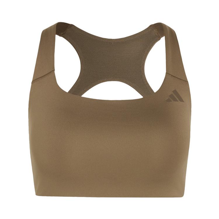adidas adidas Optime Workout BH, mittlere Belastung BH Damen - Khaki Six - 0 | SportScheck