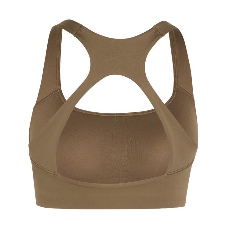 adidas adidas Optime Workout BH, mittlere Belastung BH Damen - Khaki Six - 0 | SportScheck