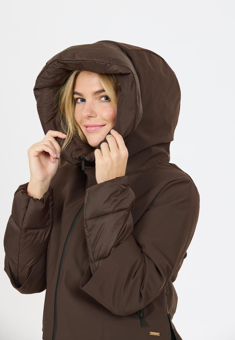 Athlecia Athlecia Heley Funktionsjacke Damen - 1294 Chocolate Torte - 4 | SportScheck
