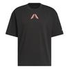 adidas ANTHONY EDWARDS BELIEVE THAT T-SHIRT Basketball Shirt Herren - Black / Solar Turbo