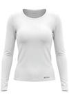 2XU Ignition Grid Baselayer Funktionsshirt Damen - white-silver reflective